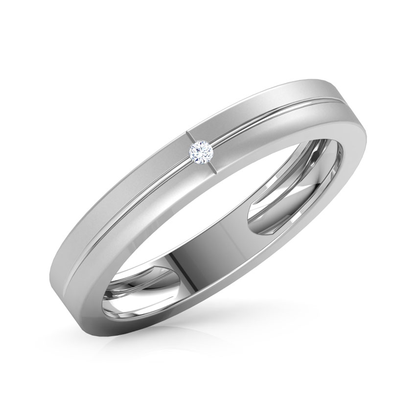 Andre Platinum Ring for Men — Platinum / 12