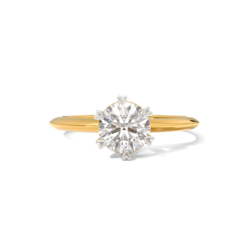 Eternal Brilliance Solitaire Ring — Rose Gold / 12