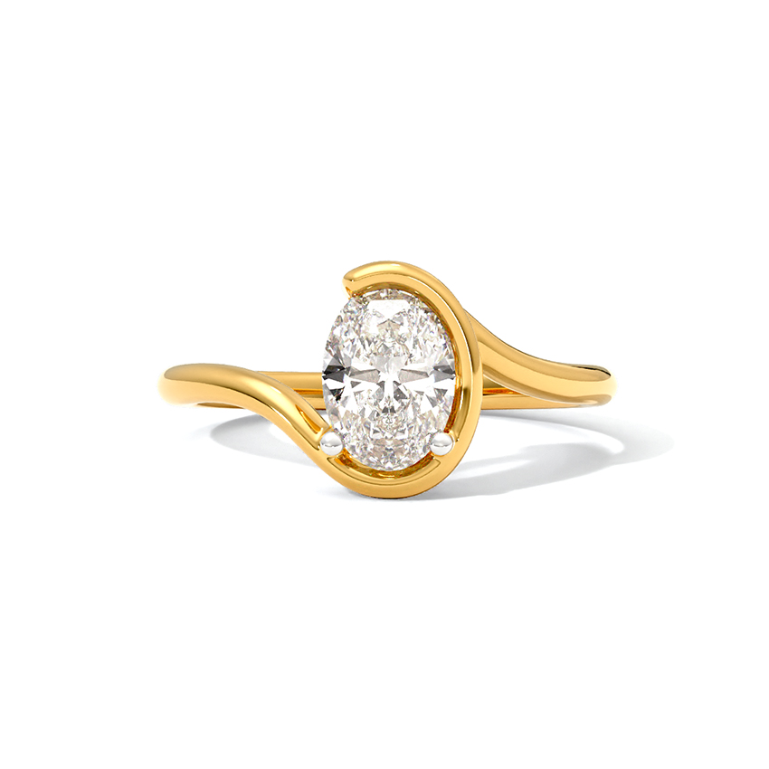 Classic Elegance Solitaire Ring — Rose Gold / 12