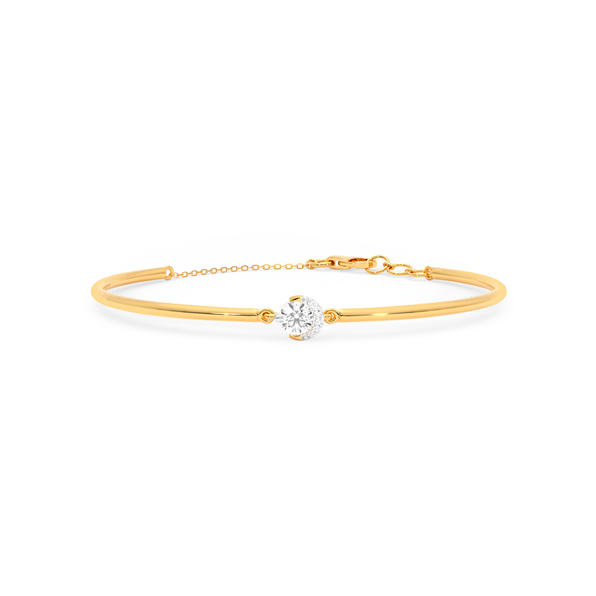 Classic Solitaire Bracelet — Rose Gold / 6.5 in