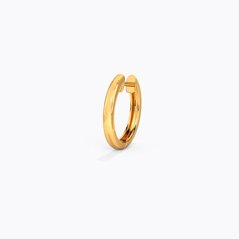 Bhaijaan Gold Hoop for Men — Rose Gold