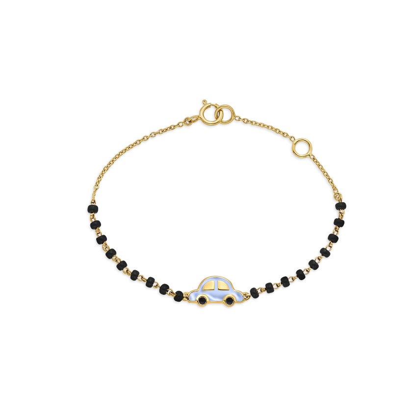 Car Baby Nazaria Gold Bracelet — Rose Gold / 6.5 in